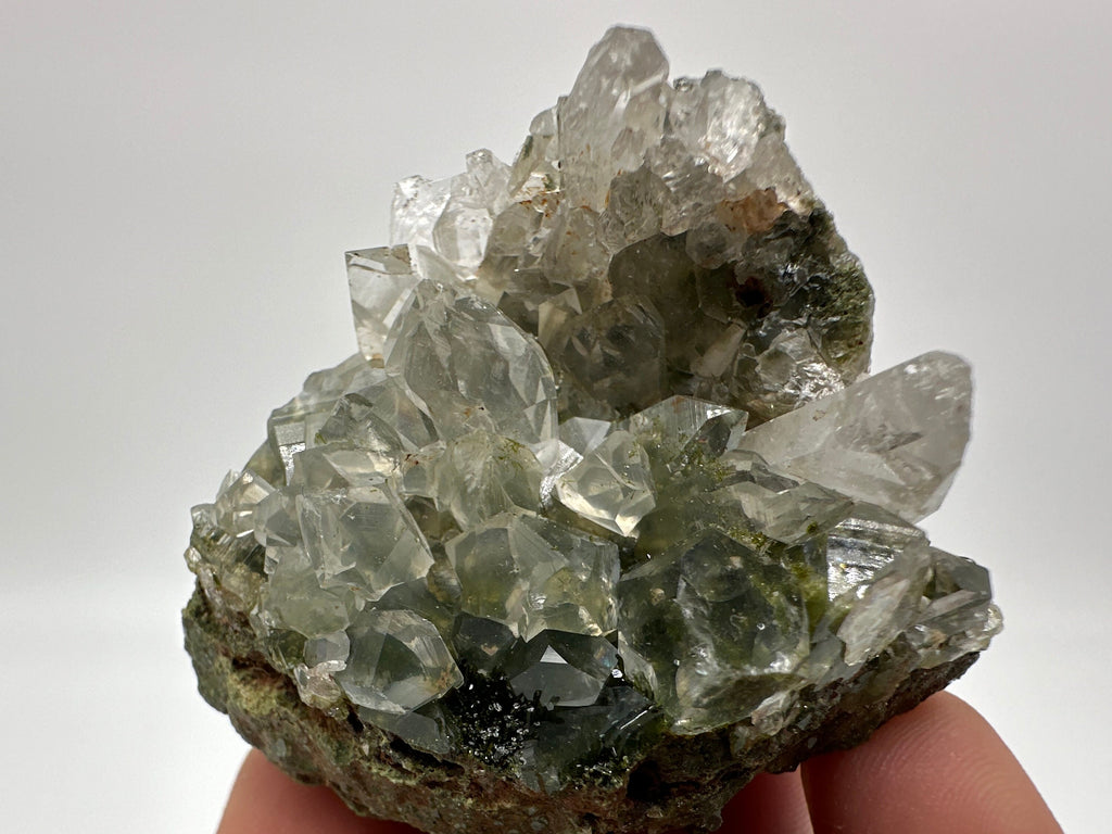 Rainbow Epidote with Quartz, Hakkari Turkey Mineral Specimen
