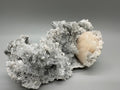 Calcite on Quartz Specimen, Borieva Mine, Bulgaria