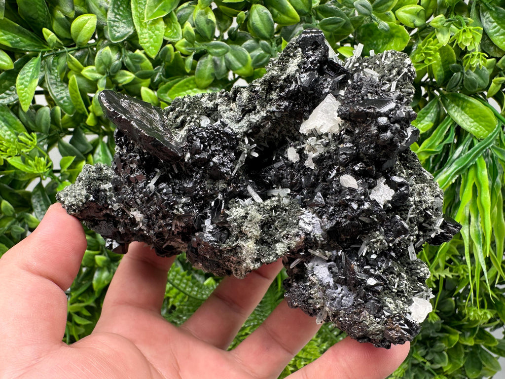 Stunning Mirror Galena,Sphalerite,Calcite from Borieva mine,Madan,Bulgaria,natural,collection mineral specimen,Home decor stone,Rare crystal
