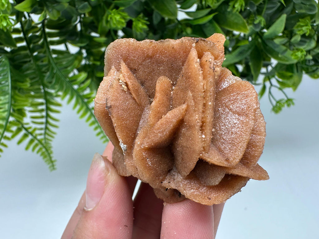Natural Desert Rose Crystal – Root Chakra Selenite Stone, Home Decor