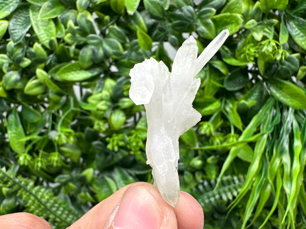 Quartz Limonite Crystal Specimen, Iron Oxide Mineral Decor