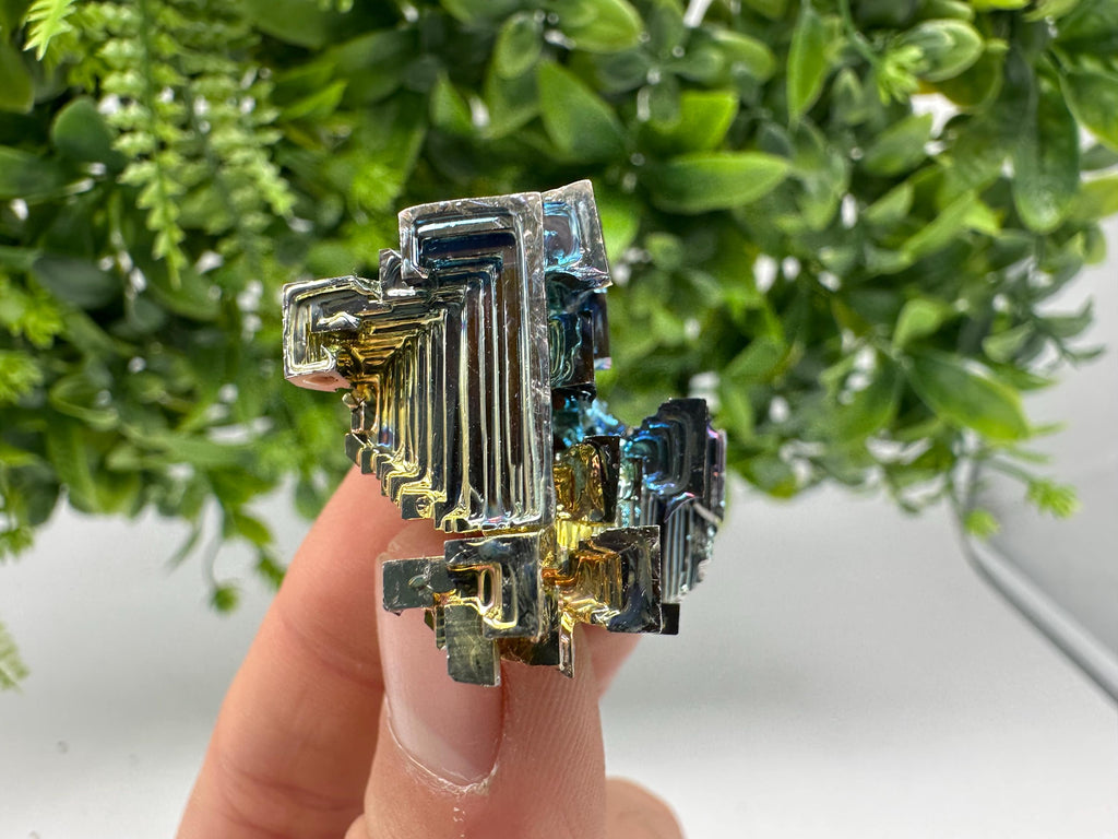 Rainbow Bismuth Crystal: Rare Gemstone Specimen,wholesale Bismuth