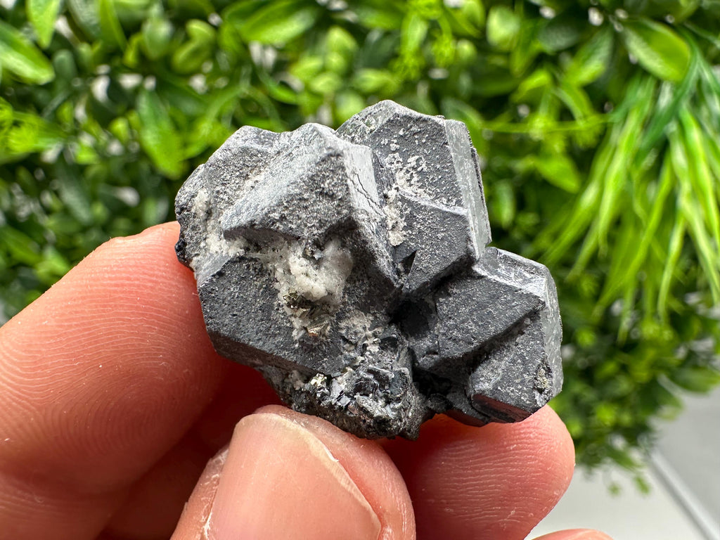 Galena Crystal Cluster from Borieva Mine, Bulgaria
