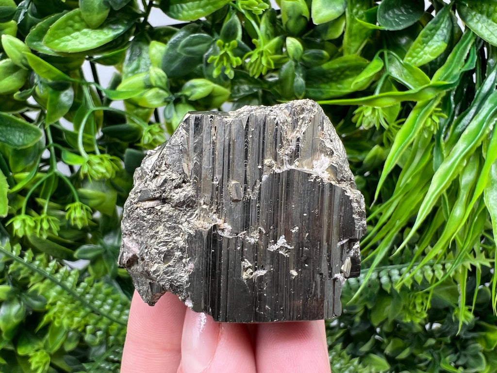 Shiny Pyrite Cluster, Borieva Mine, Bulgaria, Crystal Specimen