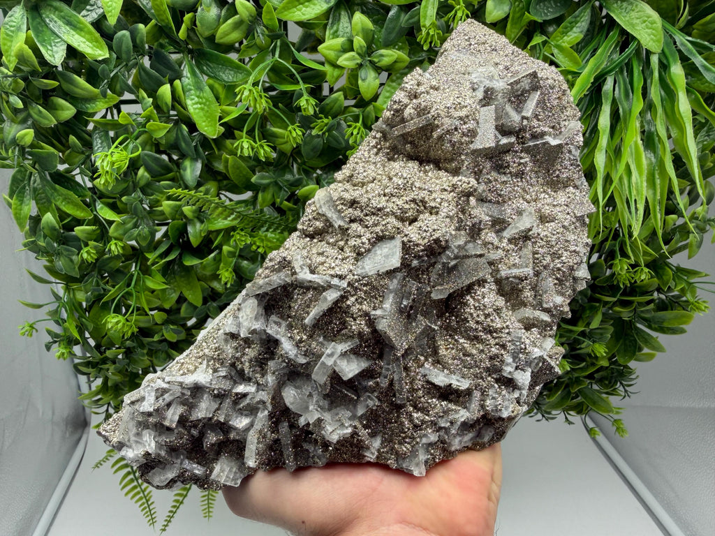 Large Barite Marcasite Chalcedony Cluster - Androvo Mine, Bulgaria