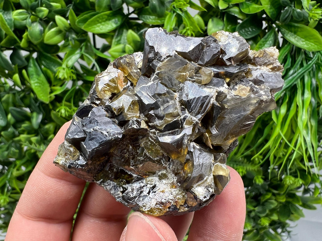 Cleiophane Sphalerite Gem: Rare Transparent Crystal Mineral Stone