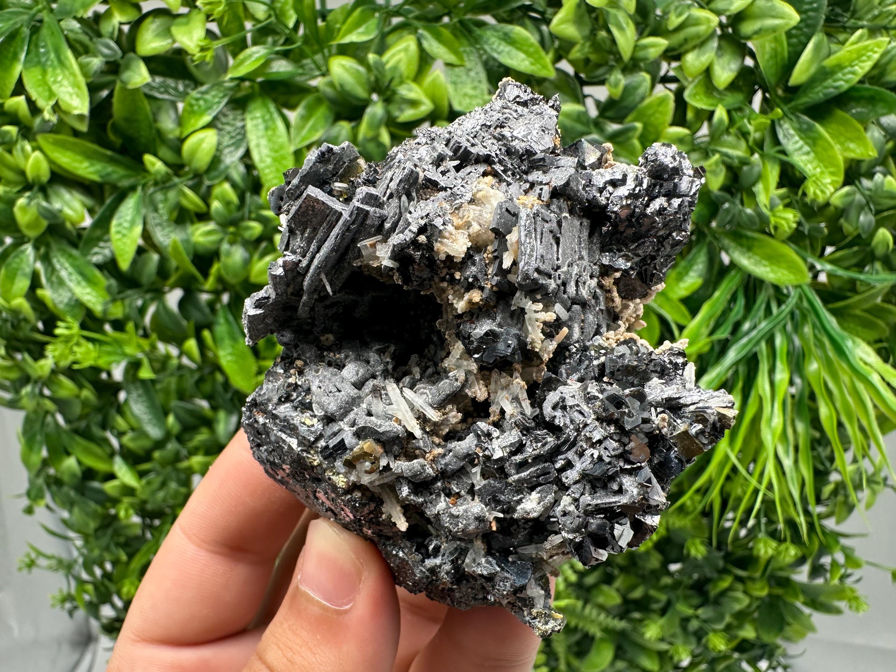 Skeletal Galena Mineral Specimen: Madan Bulgaria Collectible Stone