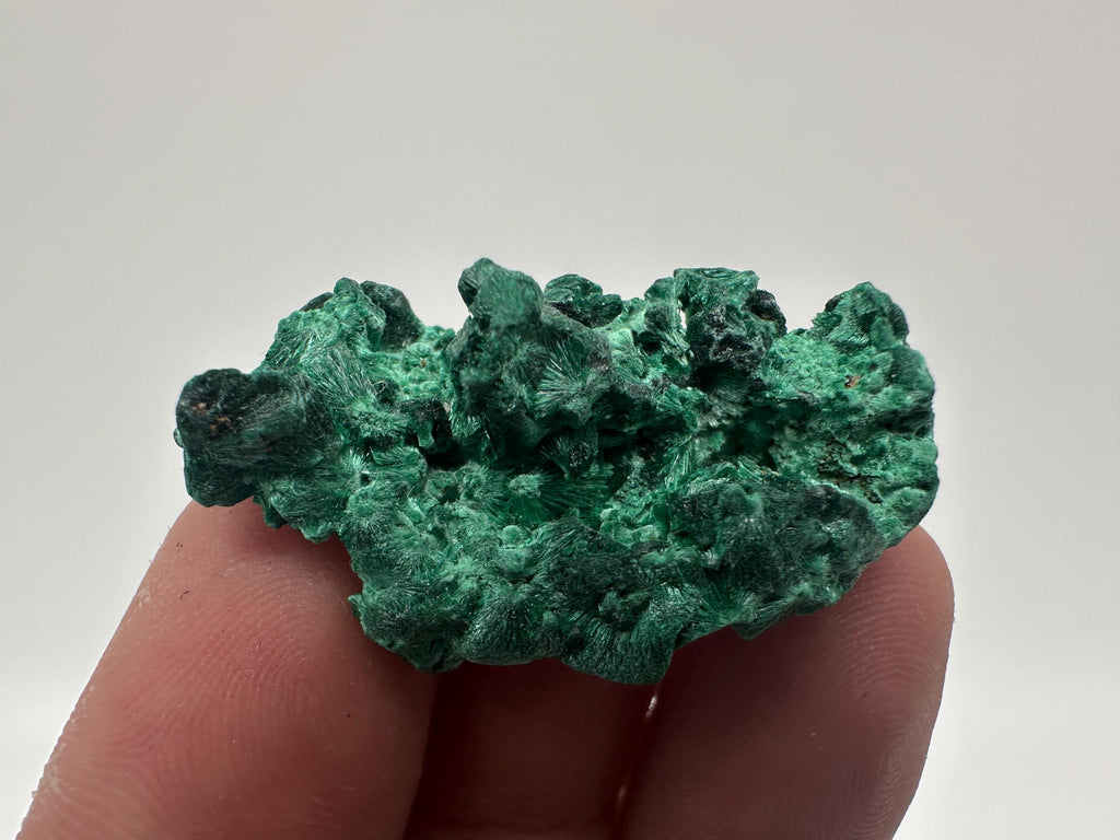 Green Polished Malachite Crystal, Congo Minerals Specimen