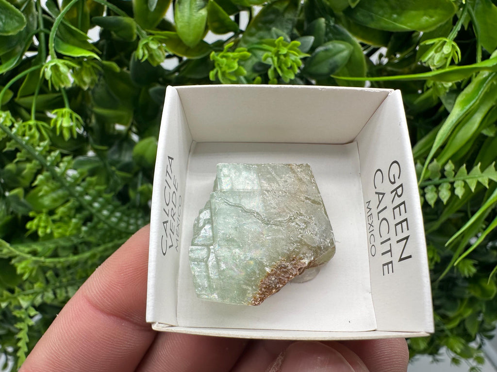 Mexican Green Calcite Chunk - Ethically Sourced Mineral Specimen