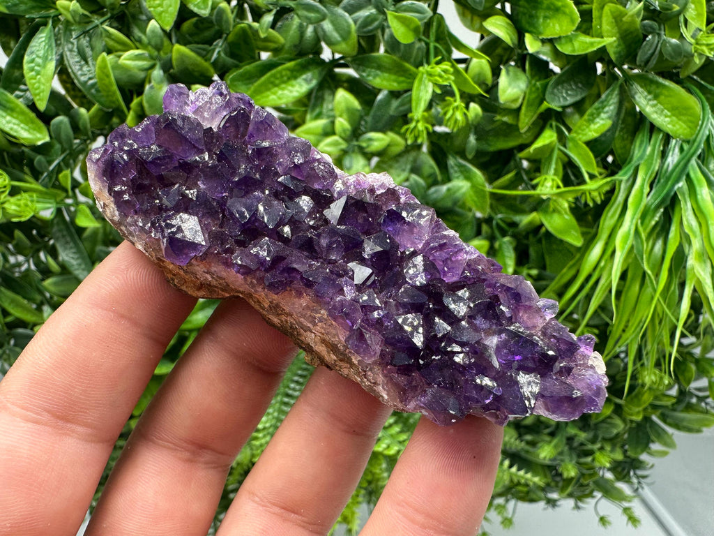 Uruguay Amethyst Crystal: Purple Quartz Phantom, Energy Decor