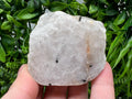 Black Tourmaline in Quartz Polished Slab