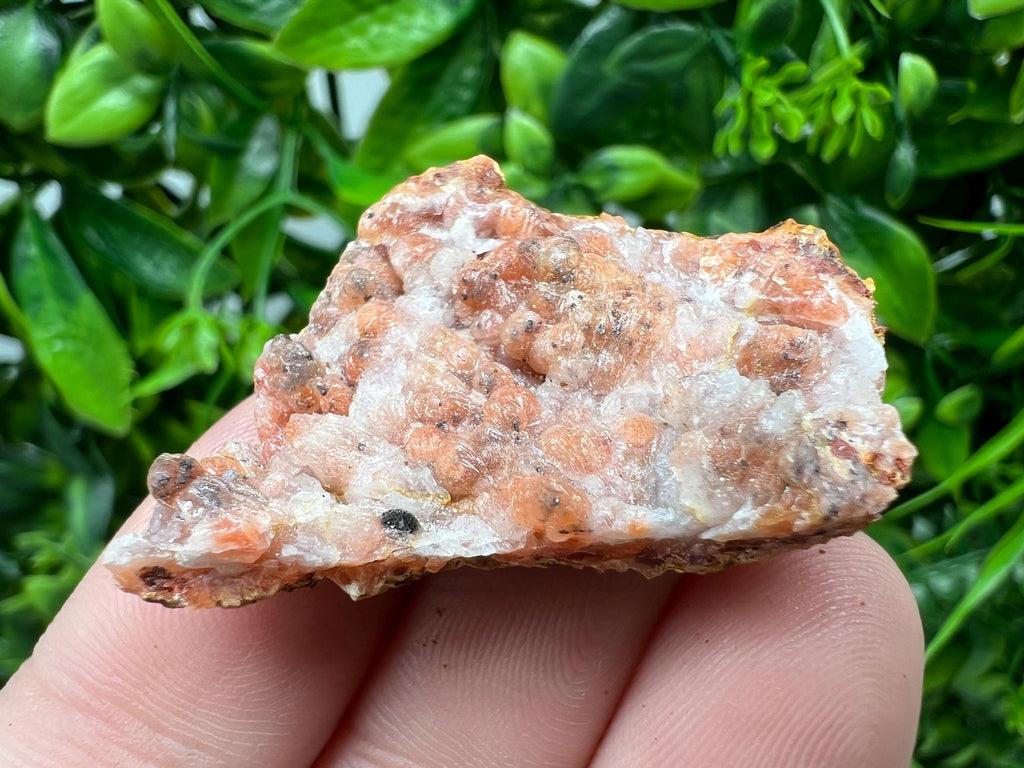 Moroccan Red Chalcedony Crystal Specimen: Rare Mineral Gift