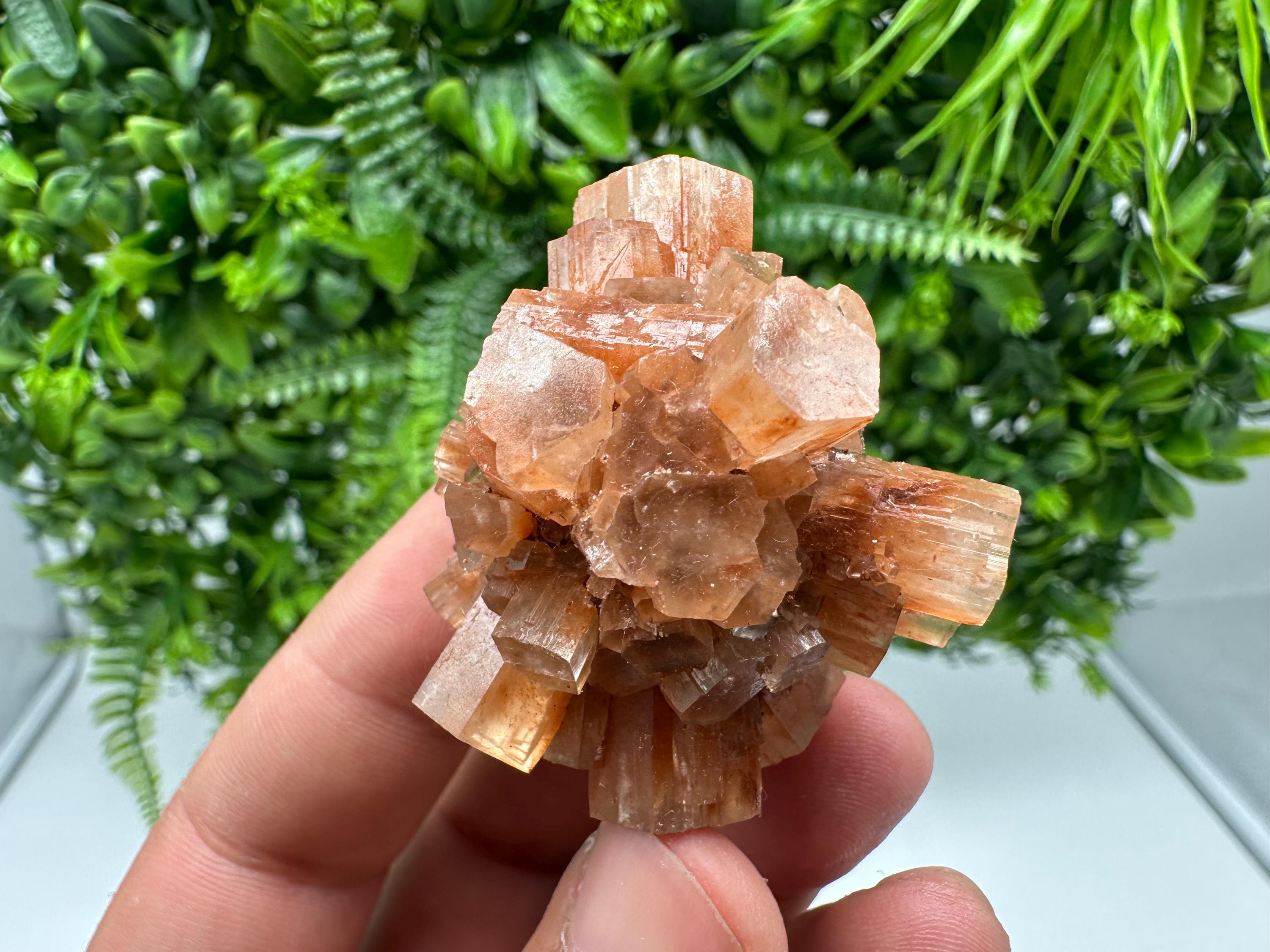 Aragonite Sputnik Cluster: Raw Moroccan Crystal Stone, Home Decor
