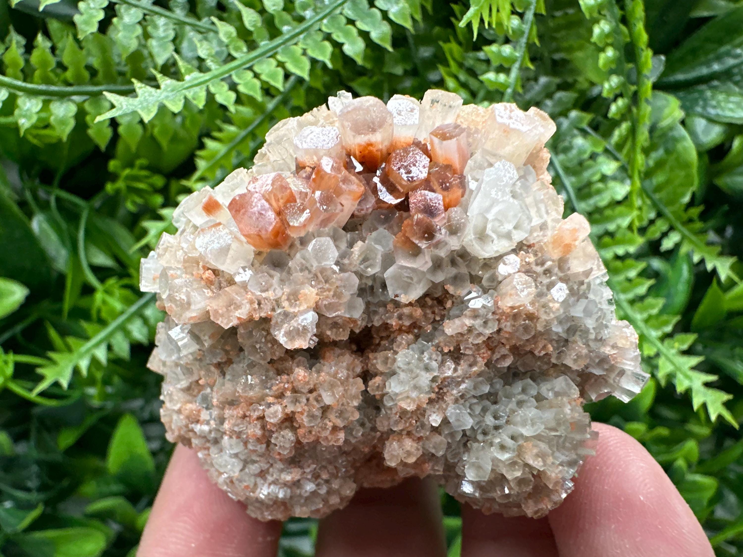 Moroccan Aragonite Sputnik Crystal Cluster: Raw Stone Decor