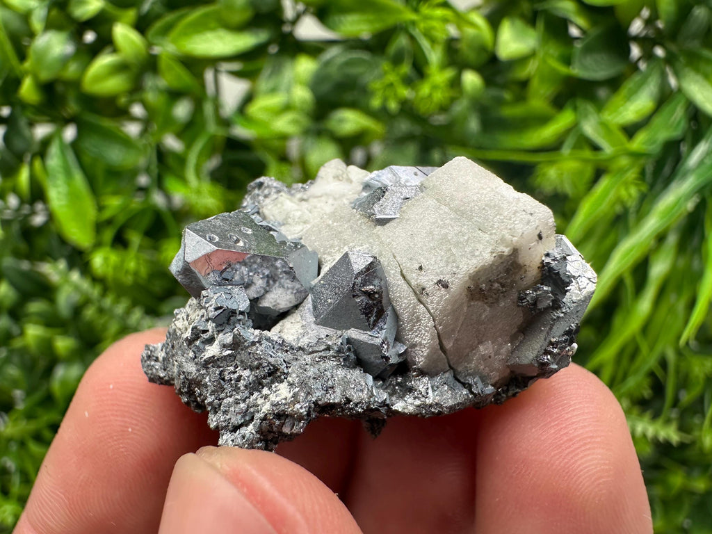 Stunning Shpinel Galena on Sphalerite,Calcite from Borieva mine,Madan,Bulgaria,Natural,collectible mineral specimen,home decor,collectible’s