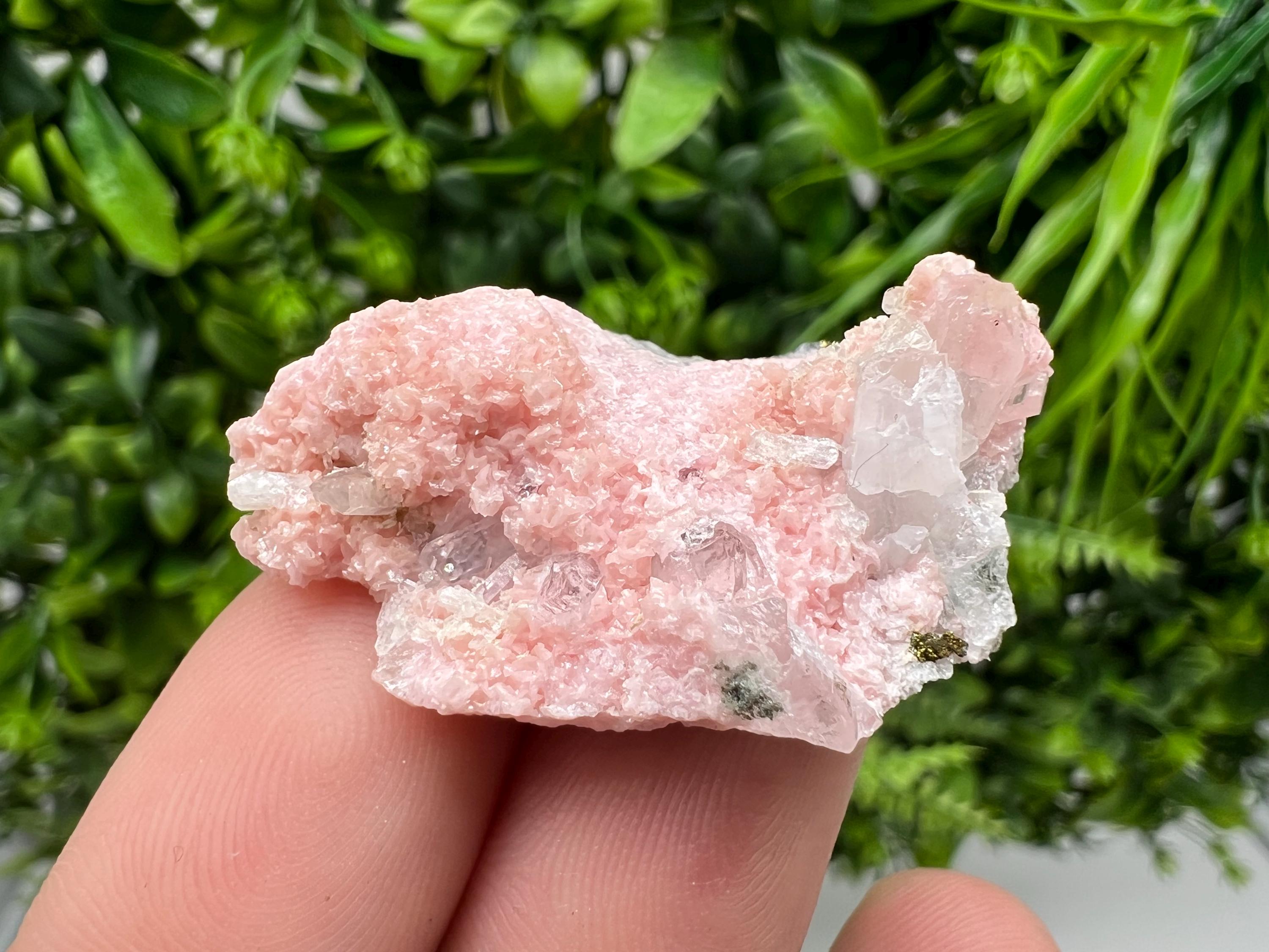 Pink Rhodochrosite Mineral Specimen, Starnica Mine Bulgaria