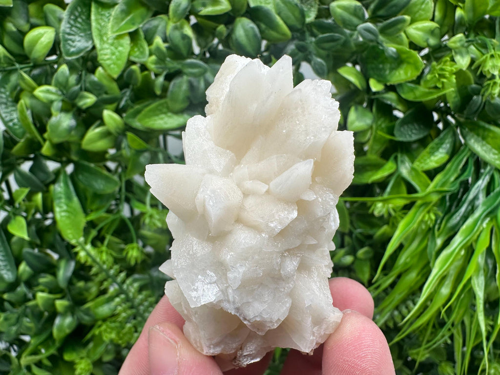 Calcite on Aragonite: Djurcovo Mine, Bulgaria Crystal