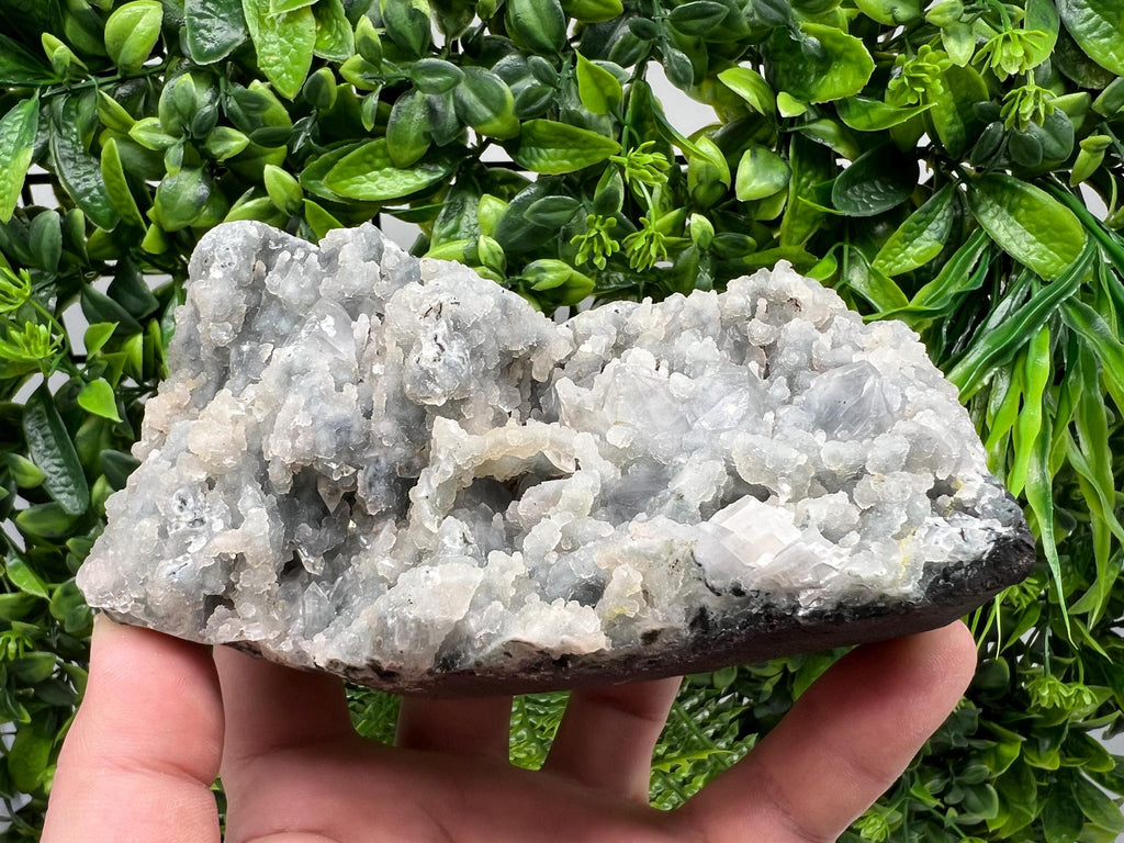 Natural Chalcedony Specimen: India Crystal Mineral Collection, Home Decor