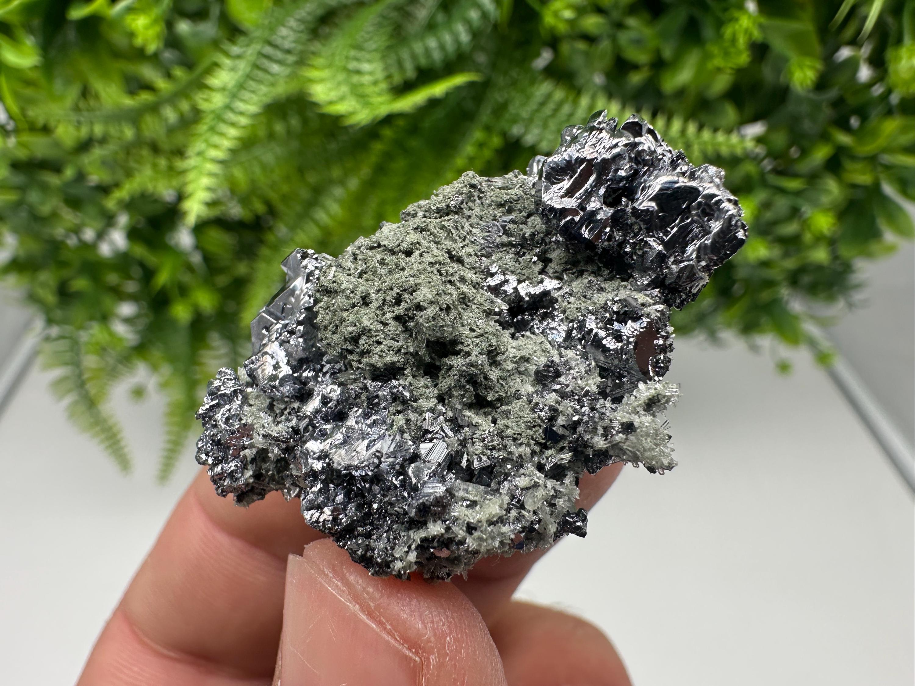 Galena, Sphalerite, Quartz, Calcite Specimen: Krushev Dol Mineral Decor