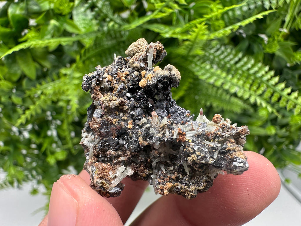 Galena Sphalerite Quartz Calcite Mineral Specimen, Madan Bulgaria