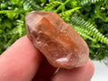 Red Hematite Phantom Quartz, Morocco Mineral Specimen