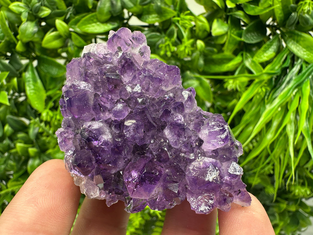 Uruguay Amethyst Cluster: Purple Quartz Crystal, Home Decor