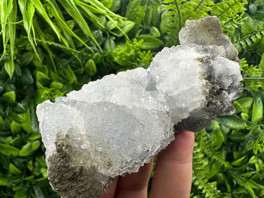 Natural Chalcedony Specimen: India Crystal Mineral, Home Decor