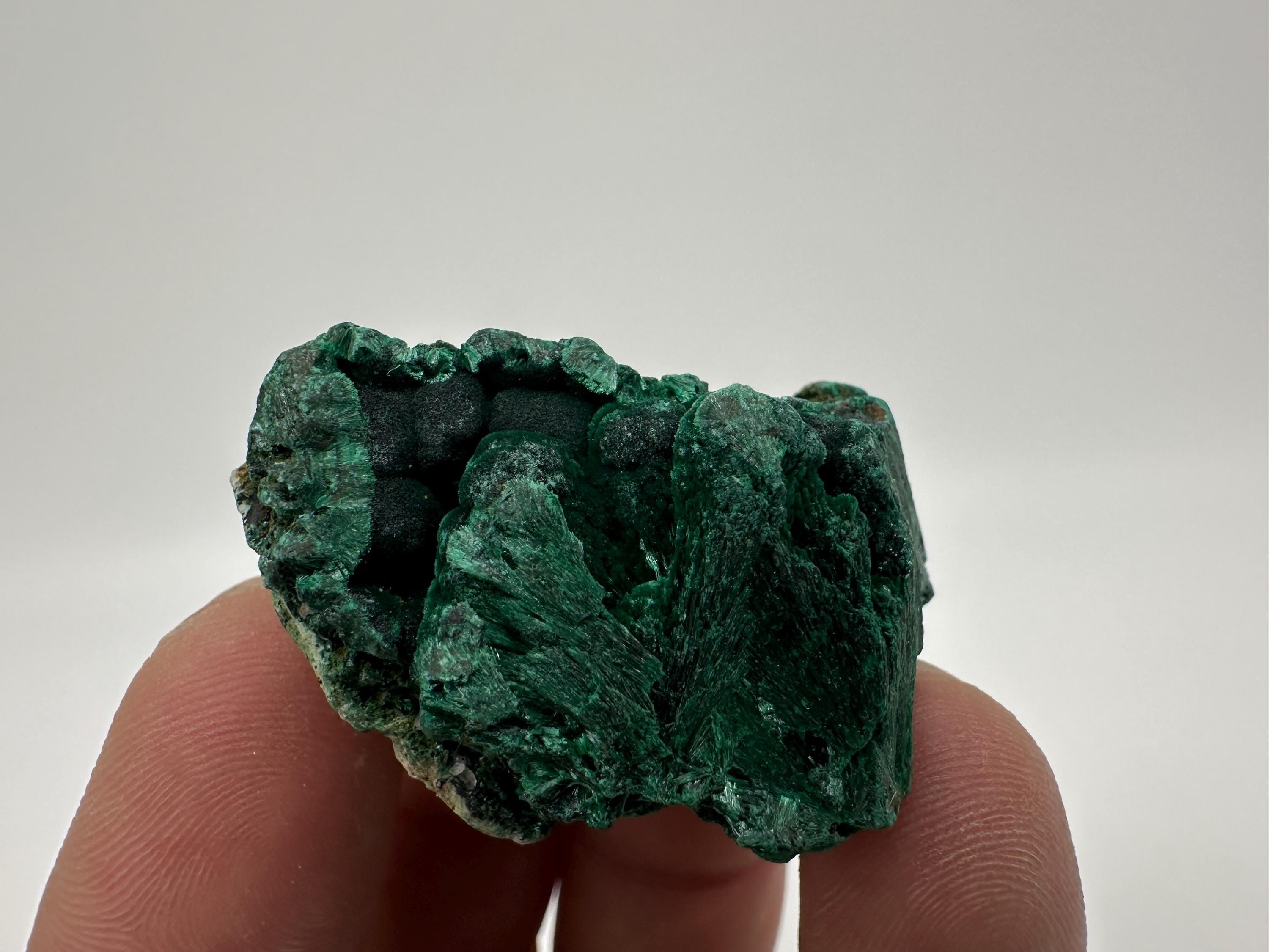 Green Polished Malachite Crystal, Congo Minerals, Chakra Stone