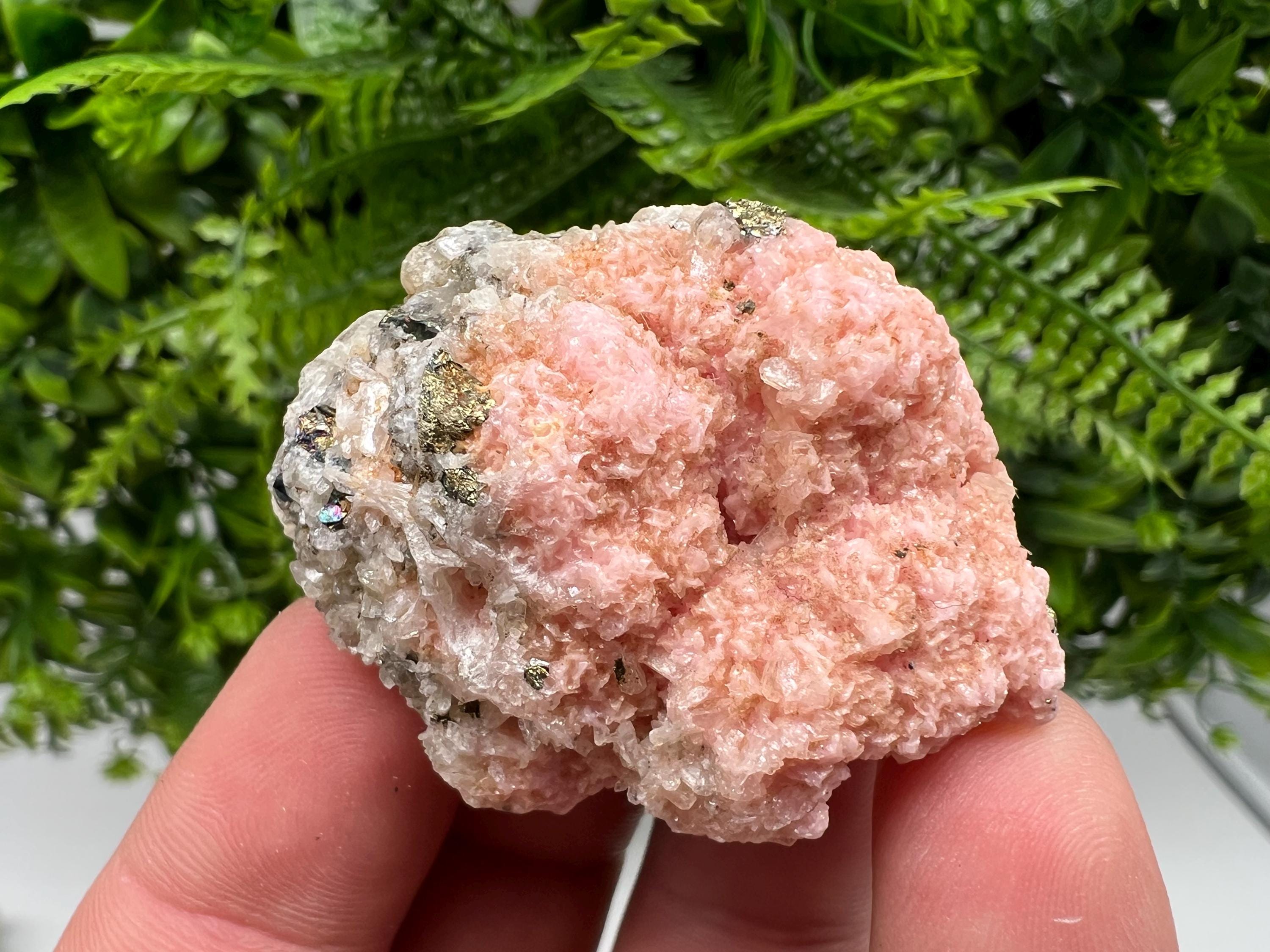 Pink Rhodochrosite Mineral Specimen, Starnica Mine, Bulgaria