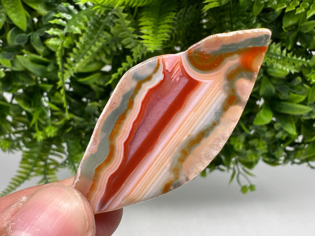 Polished Agate Slice: Spiritual Healing Crystal Coaster (3/6cm)
