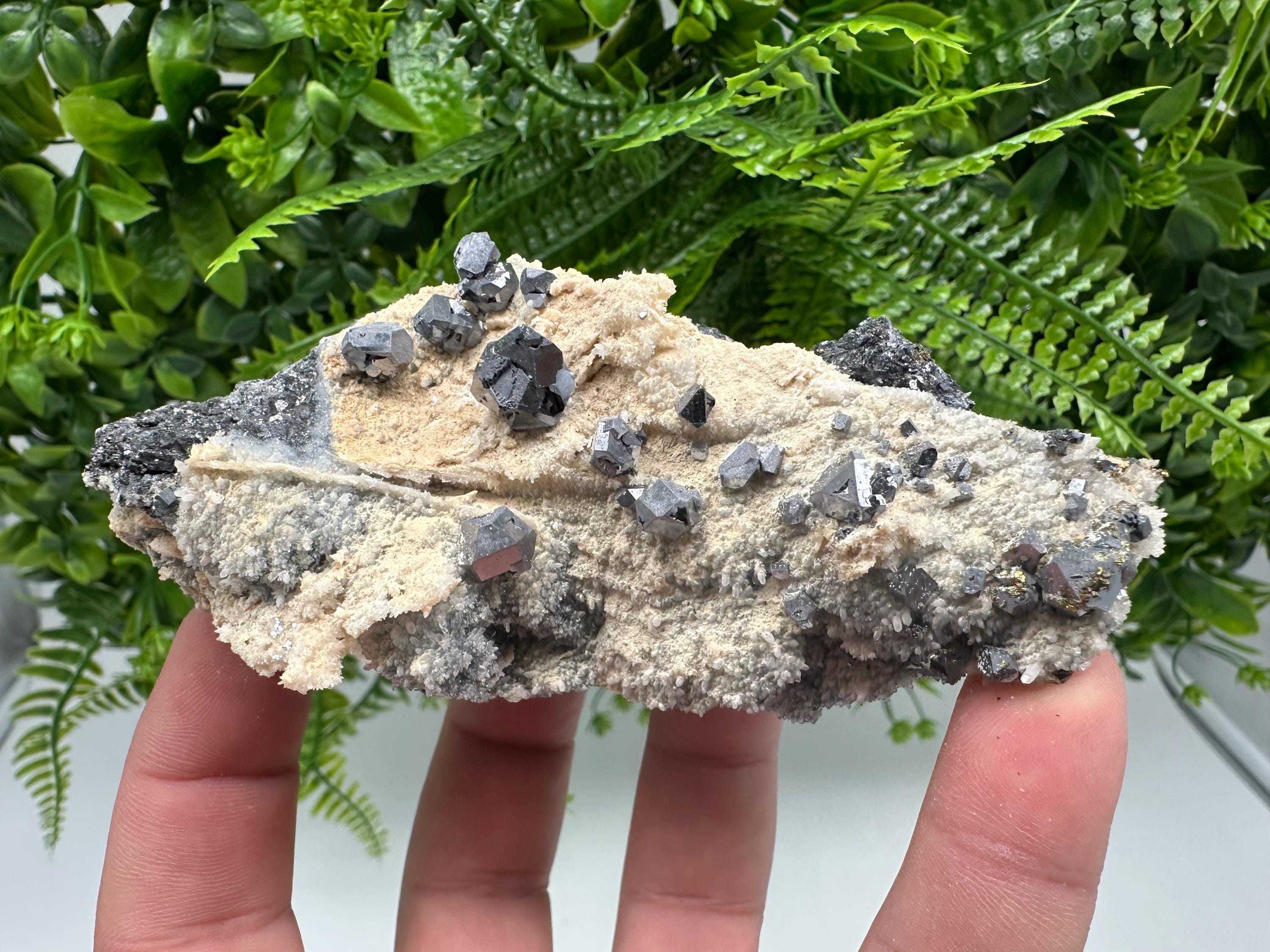 Rare,collection Galena on Chalcedony from Krushev dol mine,Madan,Bulgaria,Natural mineral specimen,geology,crystal,home decor,gift