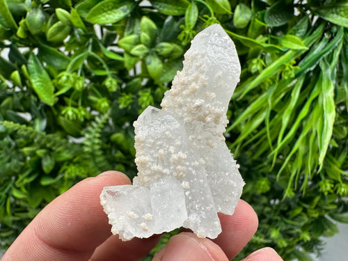 Calcite on Quartz, Pyrite Mineral Specimen Krushev dol Mine, Bulgaria