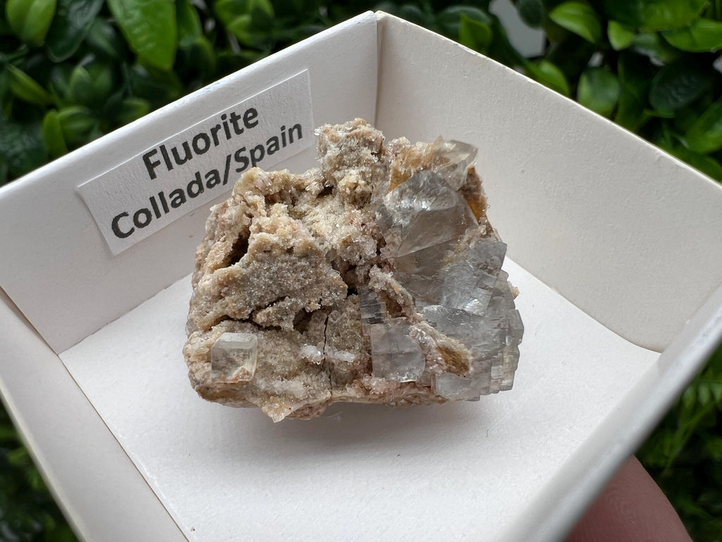 Raw Green Fluorite Cluster, Meditation Stone (2.5/3 CM)