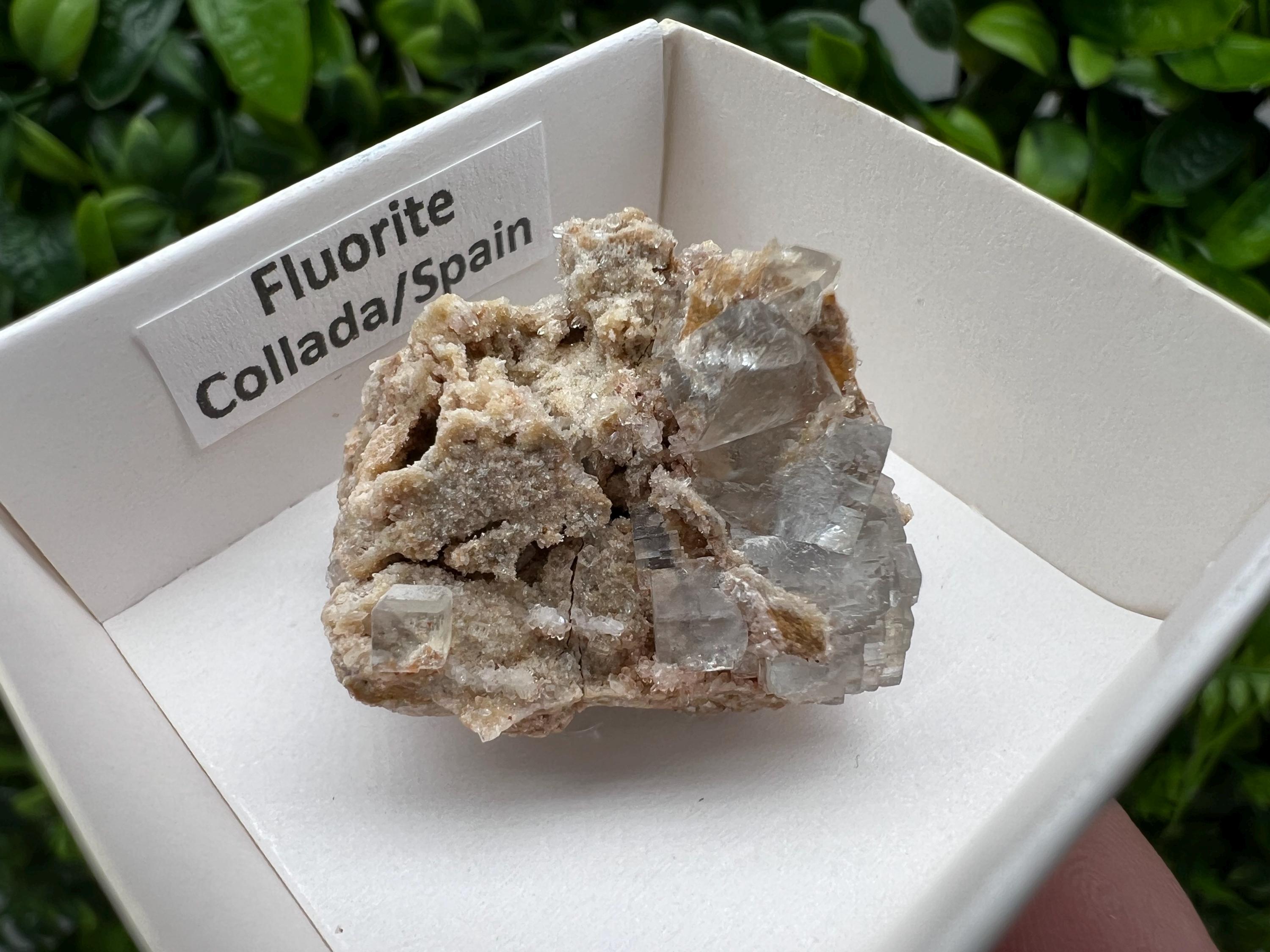 Raw Green Fluorite Cluster, Meditation Stone (2.5/3 CM)