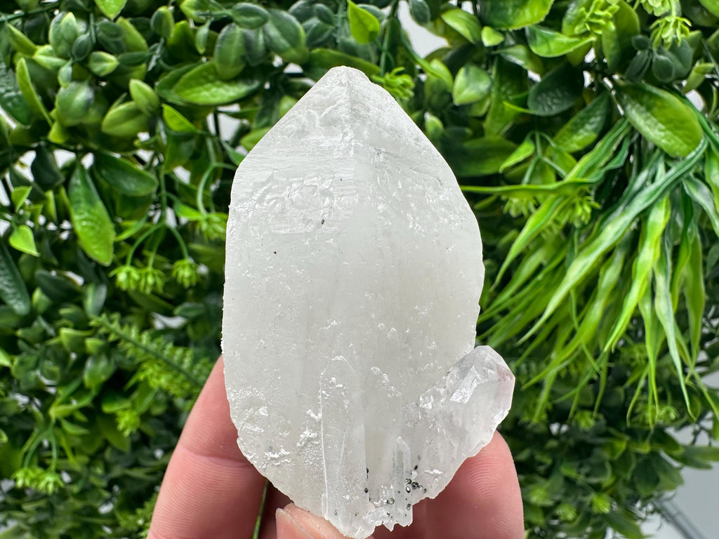 Lovely specimen Green Quartz inclusions Chlorite and Sphalerite/ Natural minerals/ Souvenir crystal gift minerals famous 9th September/Madan