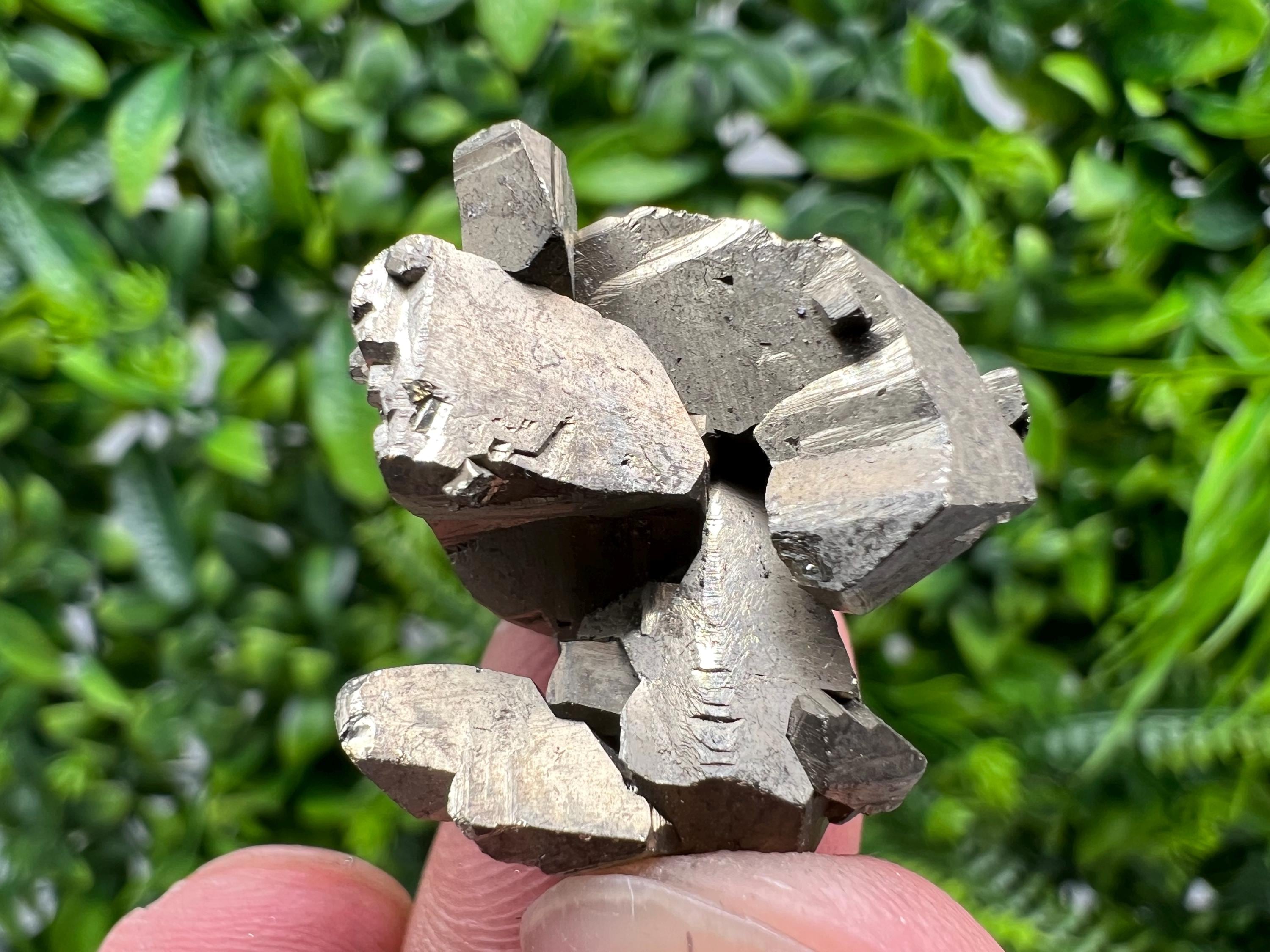 Rare Crystalline Pyrite Cluster, Borieva Mine, Bulgaria