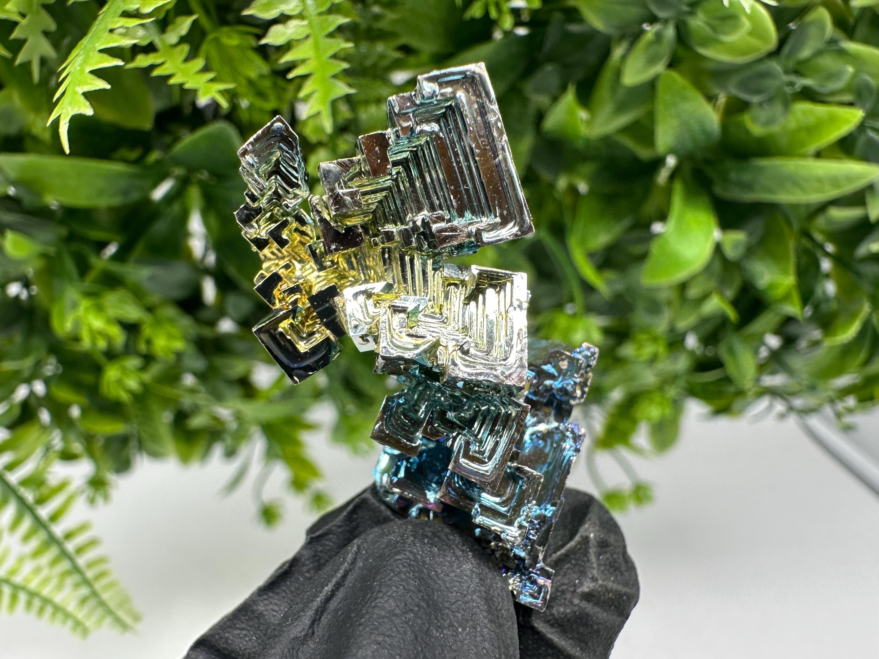 Rainbow Bismuth Crystal: Rare Gemstone Specimen,wholesale Bismuth