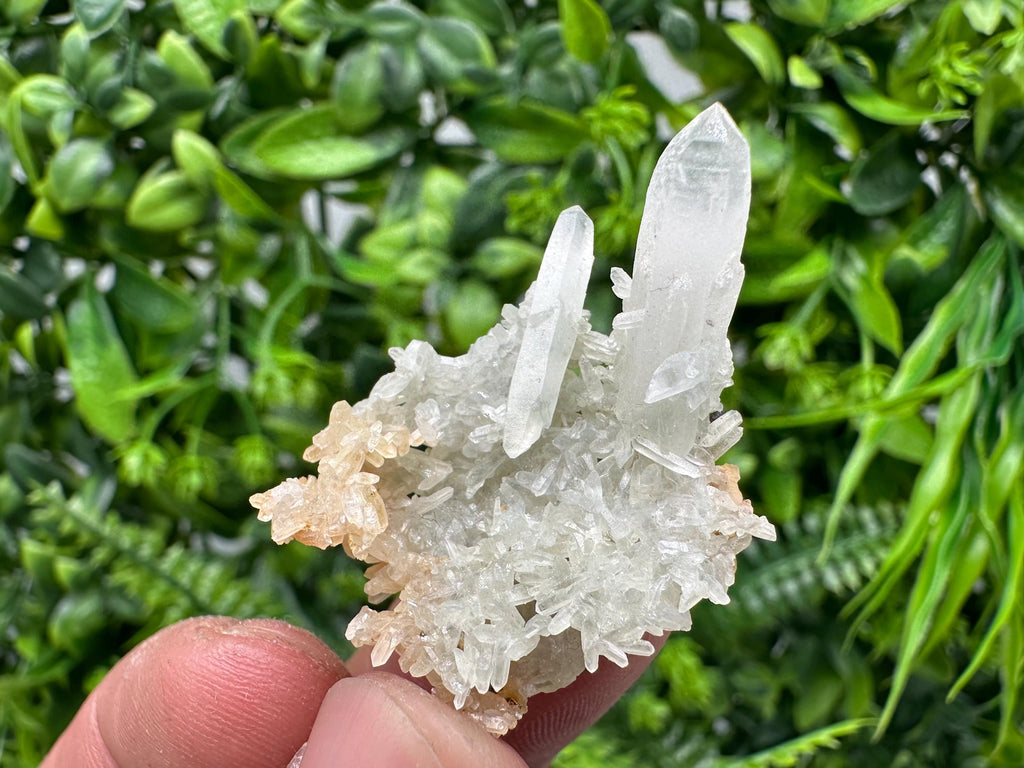 Quartz with Limonite, Natural Mineral Specimen