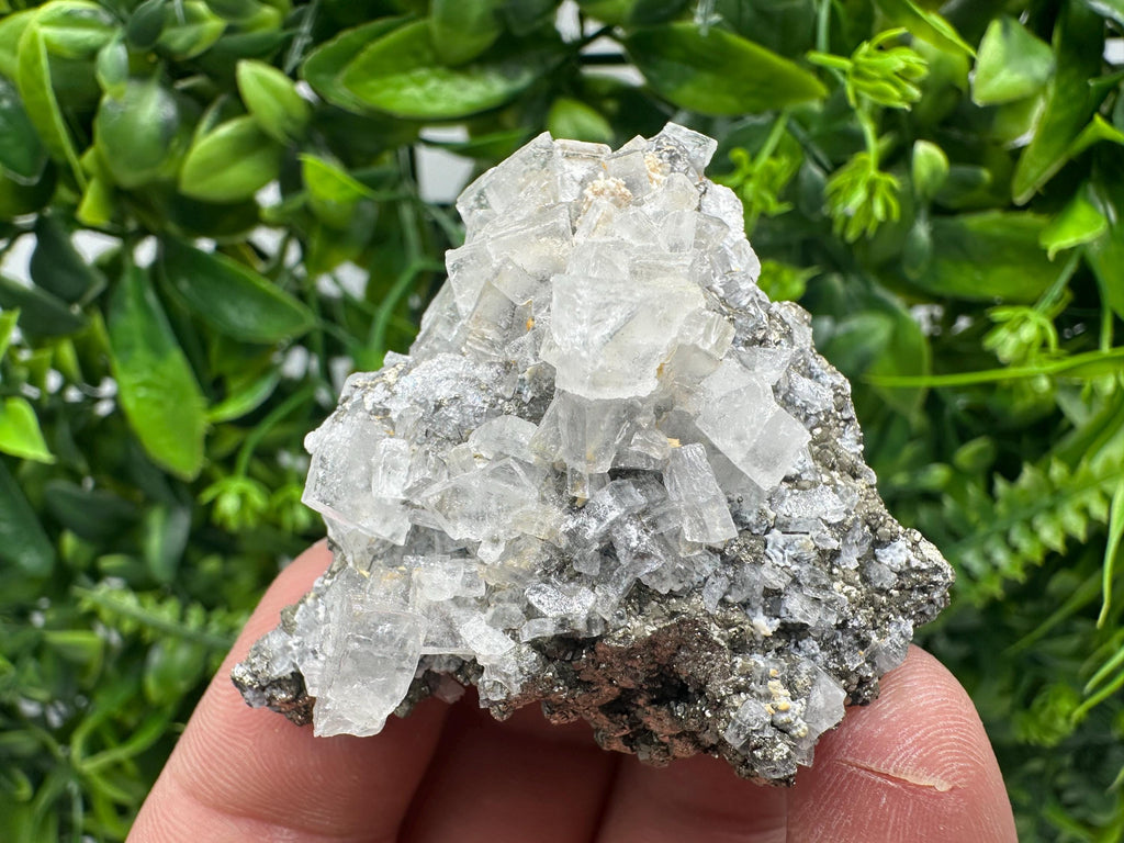 Barite Marcasite Chalcedony Cluster: Androvo Mine, Bulgaria