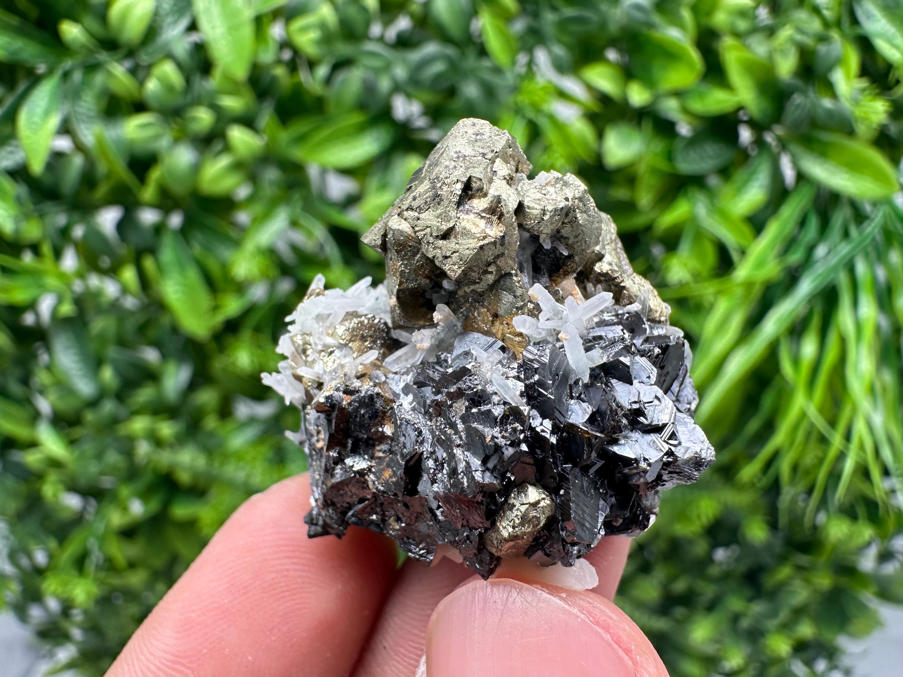 Wonderful Chalcopyrite on Sphalerite from 9 th September mine,Madan,Bulgaria,natural,collection mineral specimen,Home decor stone,Rare cryst