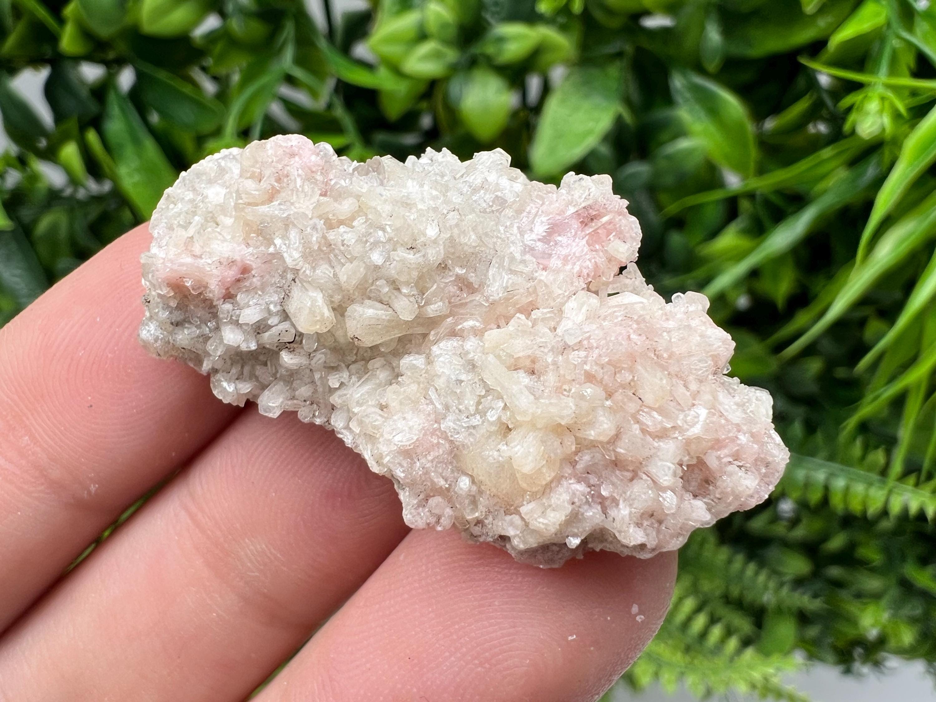 Pink Rhodochrosite Crystal Cluster, Starnica Mine, Bulgaria