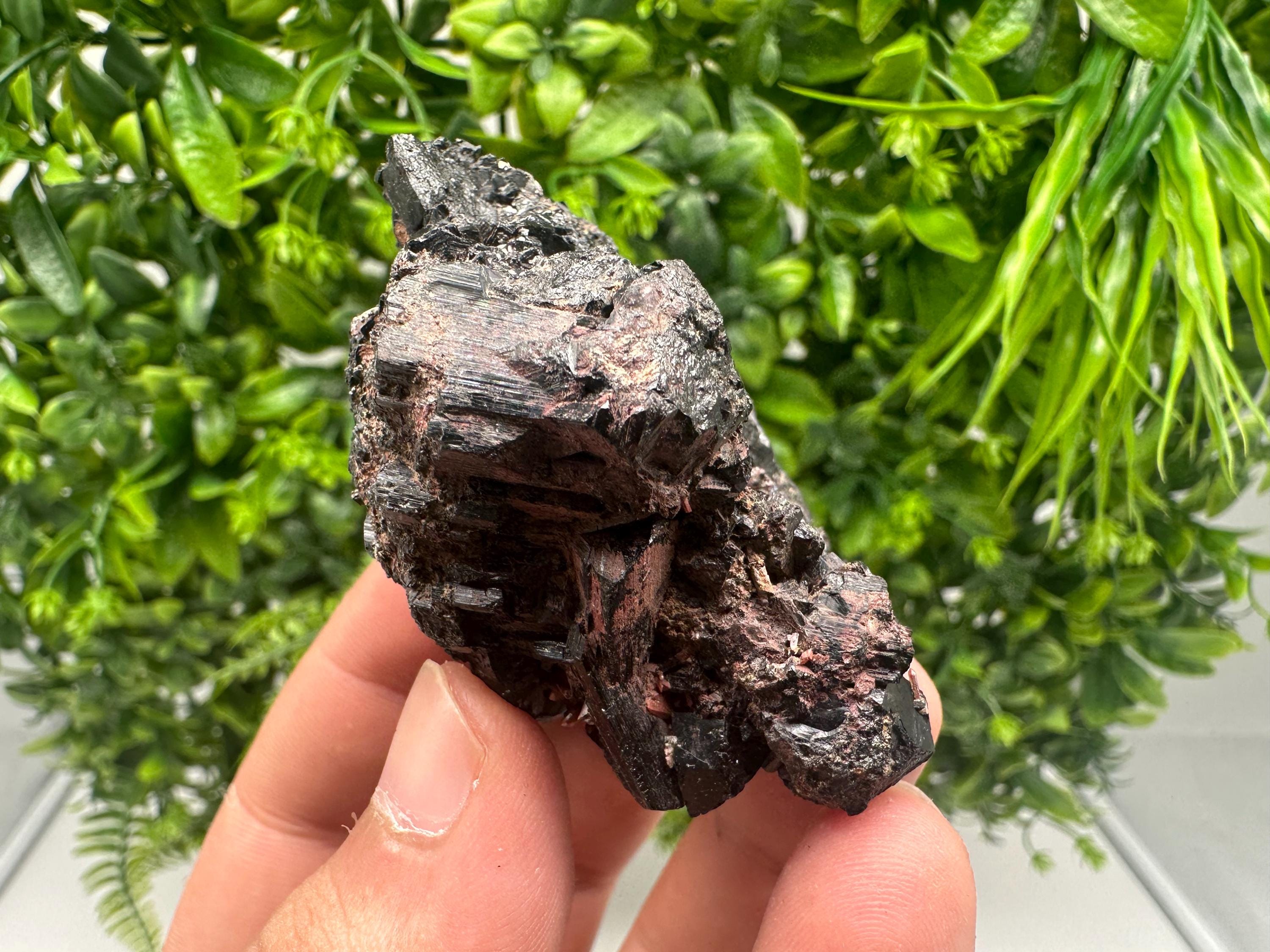 Rare Tourmaline,Rubellite from Vitosha Mountain,Bulgaria,Large Black Tourmaline,Rubellite,mineral specimen,collection,collections Tourmaline