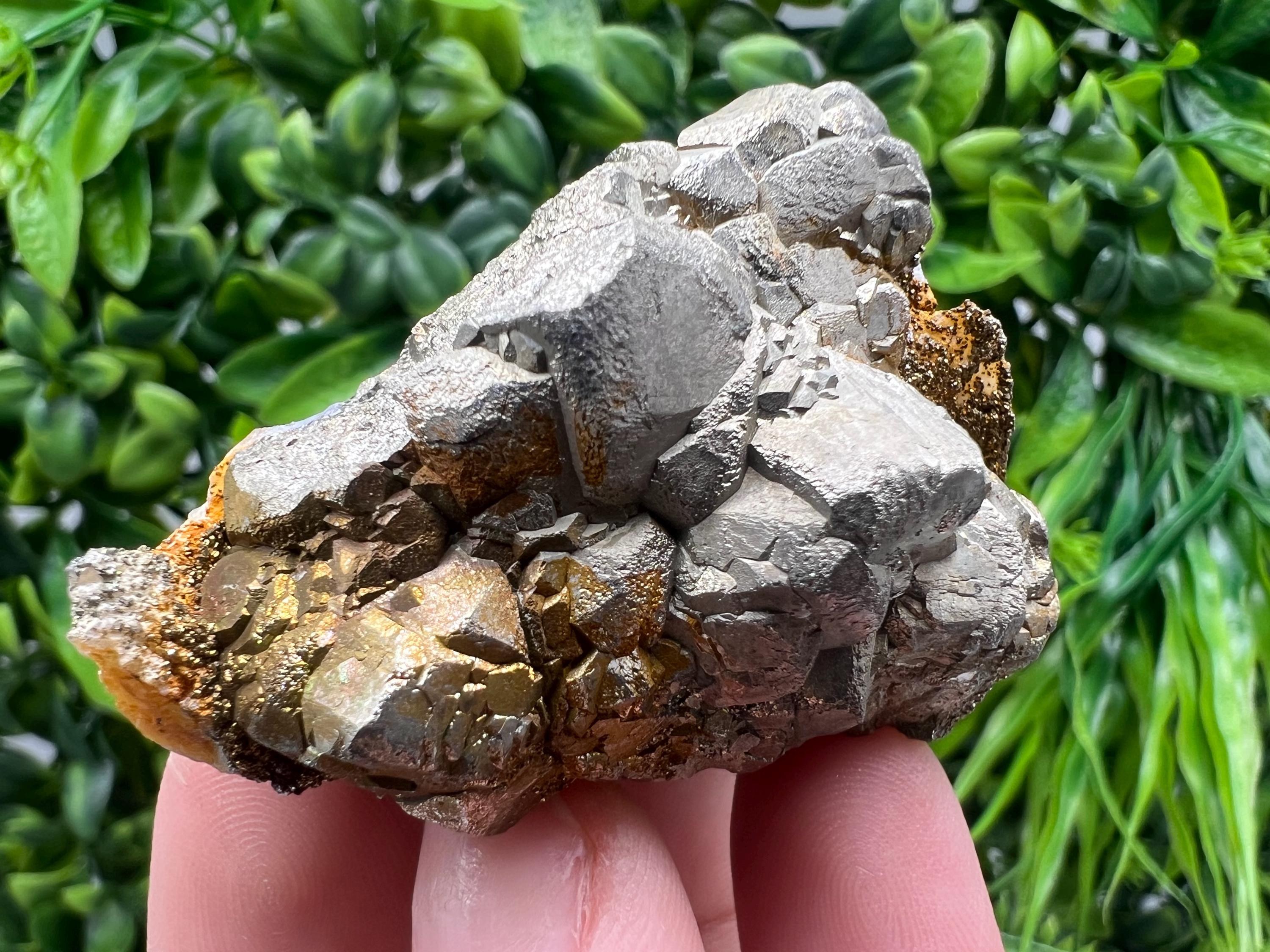 Barite Marcasite on Chalcedony, Androvo Mine, Bulgaria
