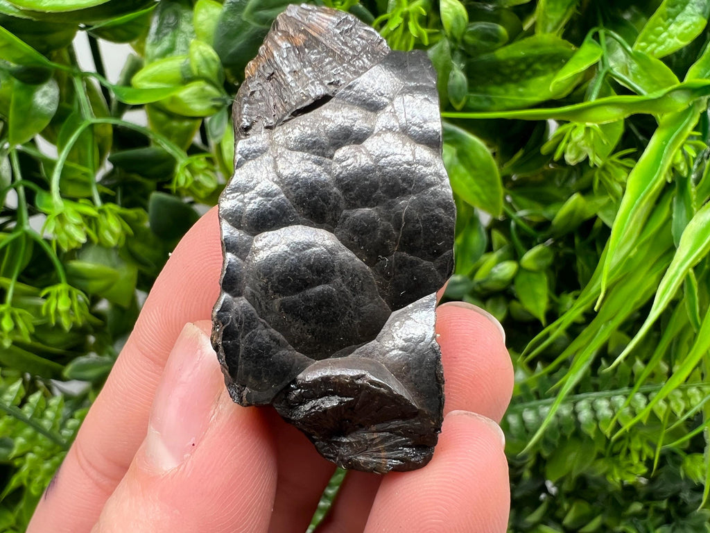 Moroccan Botryoidal Black Hematite Crystal Specimen, Reiki Chakra Stone