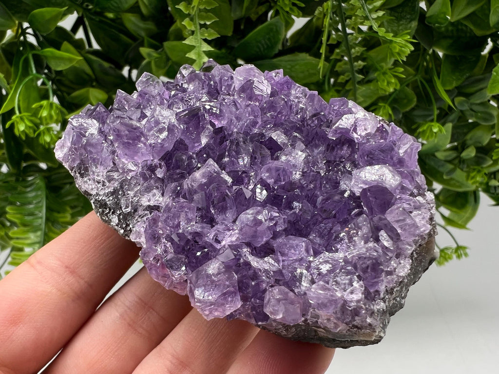 Natural Purple Amethyst Crystal from Uruguay, Home Decor, Energy Crystal