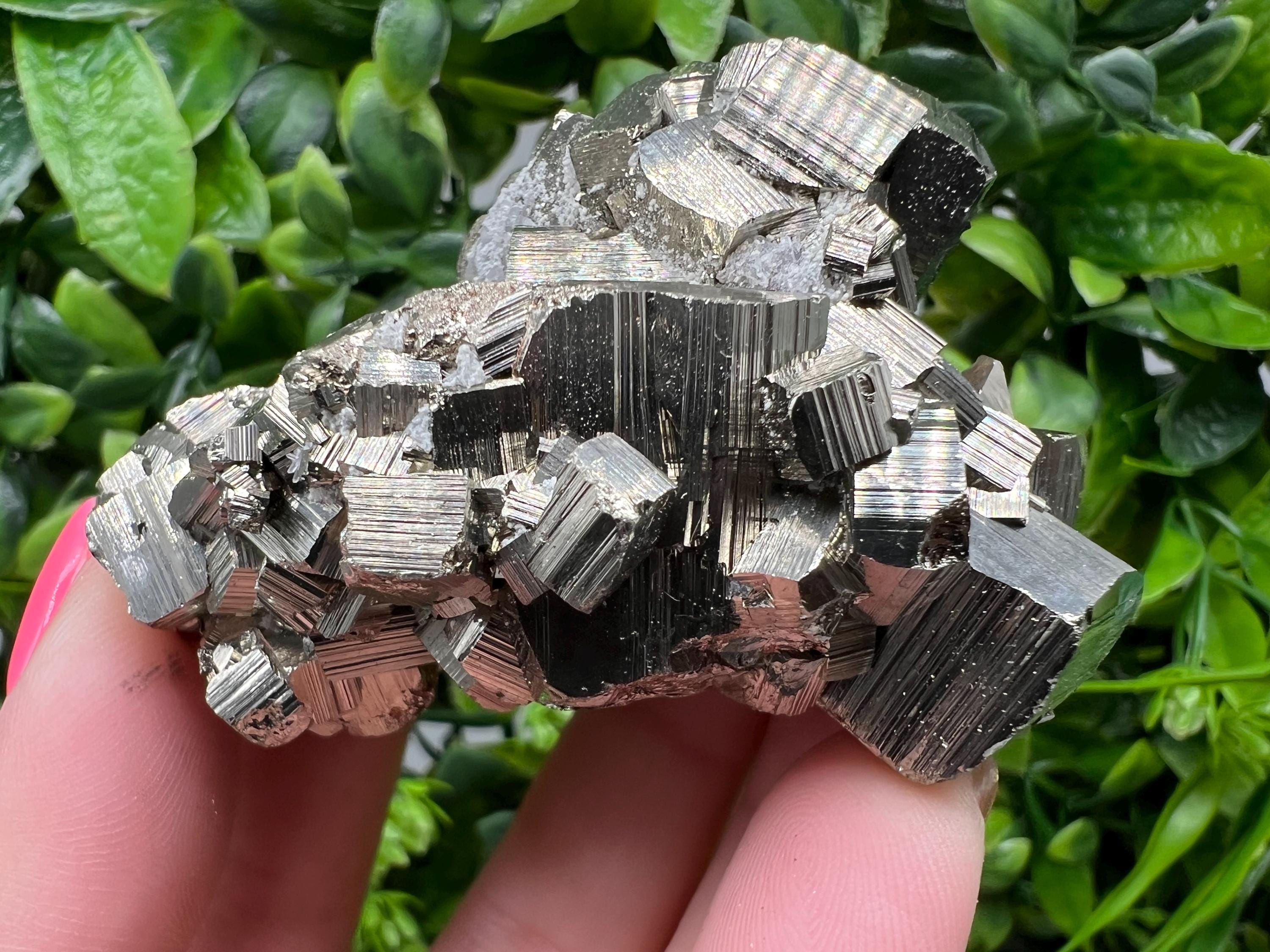 Rare Pyrite Crystal Cluster: Natural Minerals, Home Decor (Borieva Bulgaria)