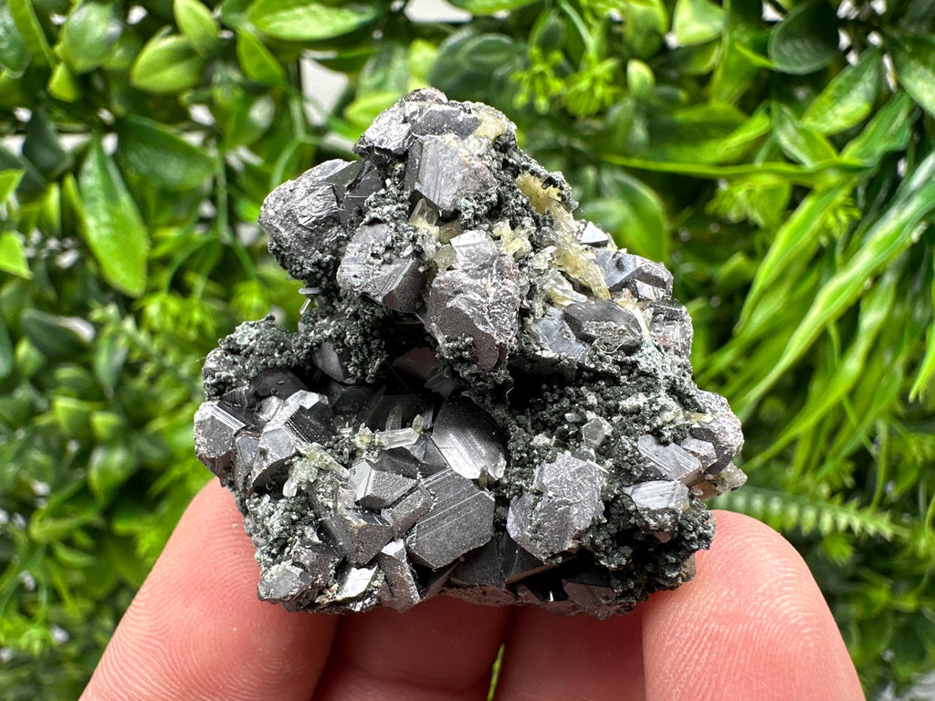 Aesthetic bigger Sphalerite whit Chlorite from Borieva mine Madan Bulgaria natural minerals souvenir crystal gift home decor stone rock