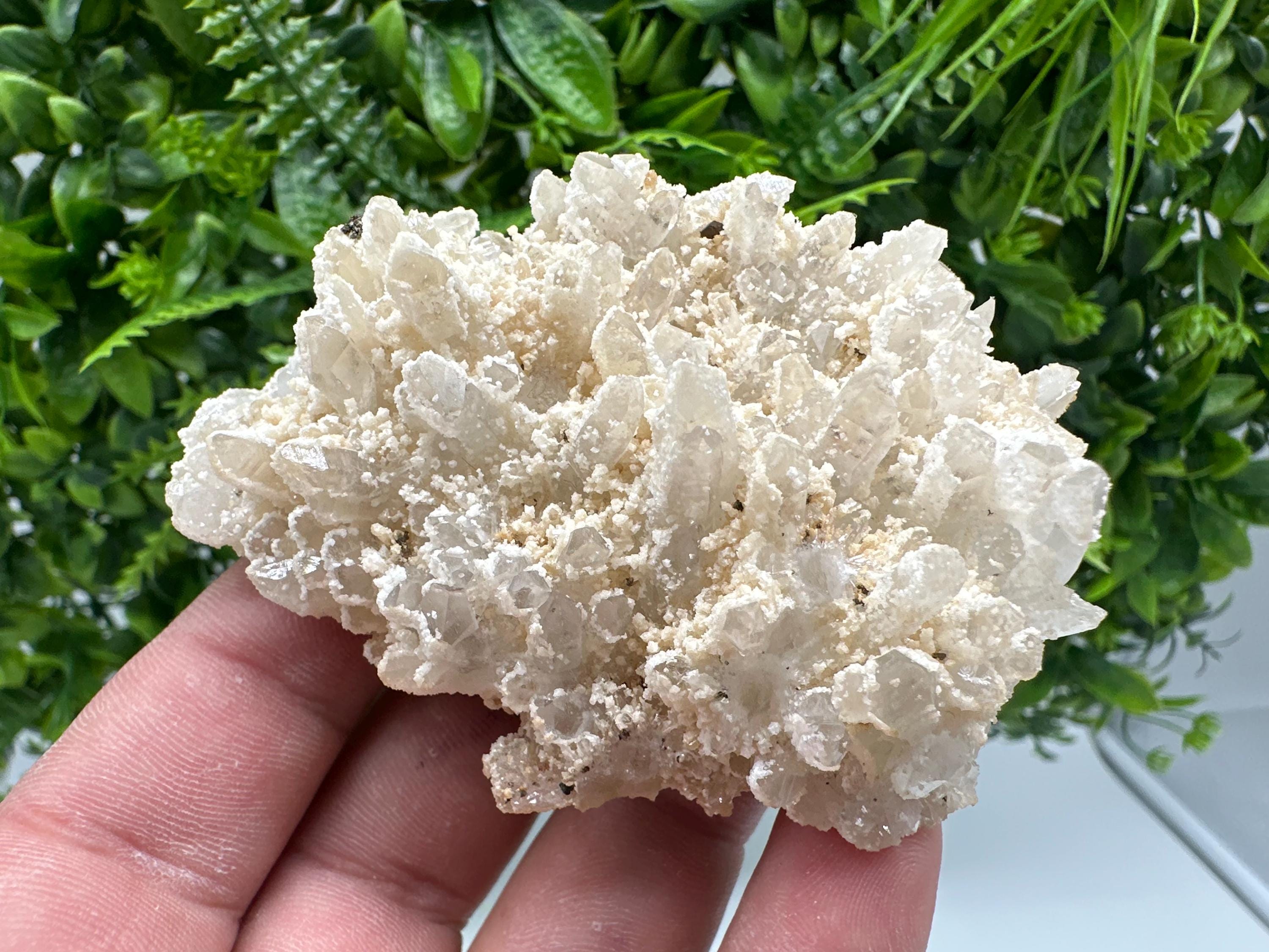 Quartz Calcite Chalcopyrite Mineral Specimen, Krushev dol Mine, Bulgaria