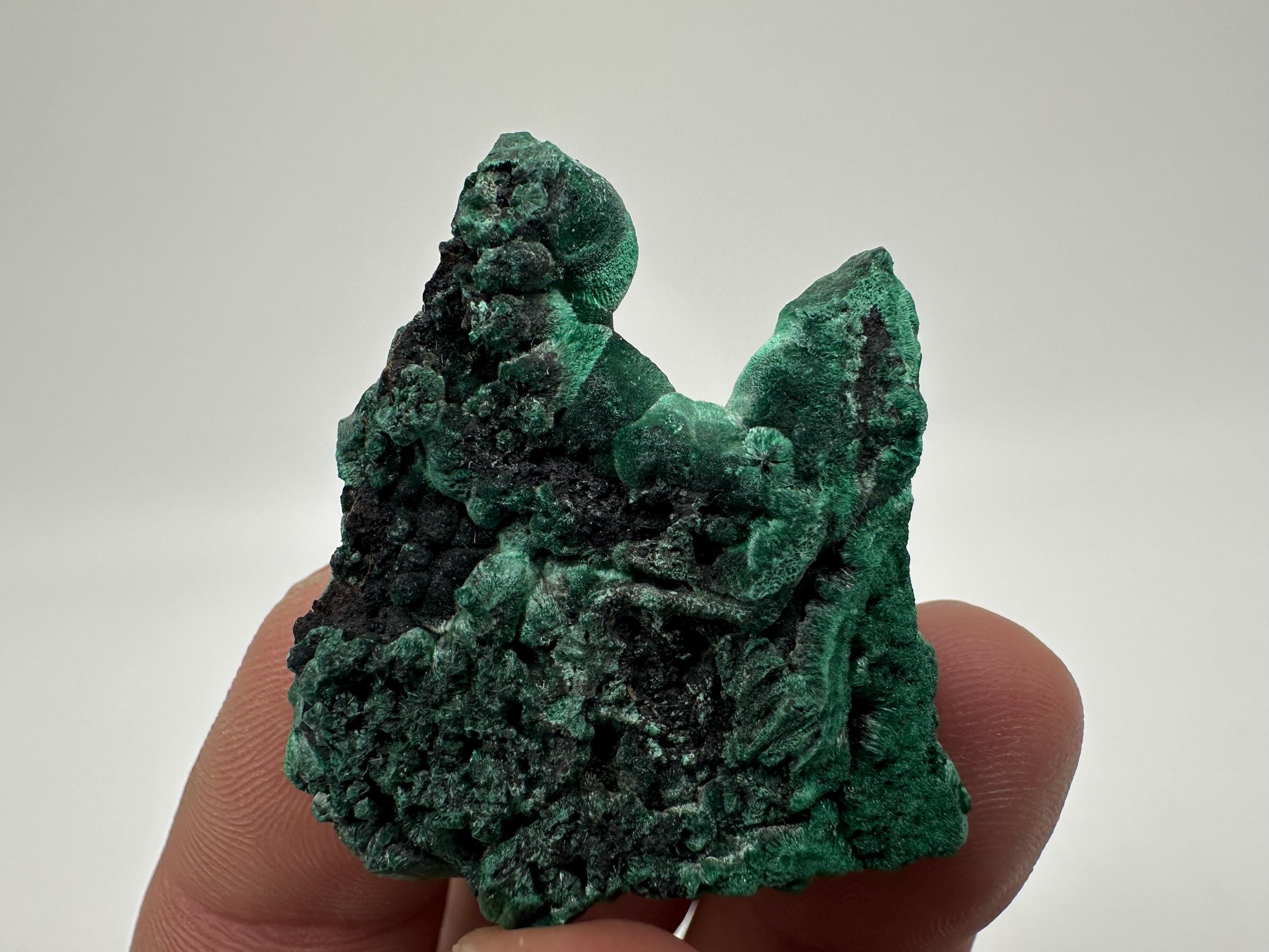 Green Malachite Crystal Specimen from Congo