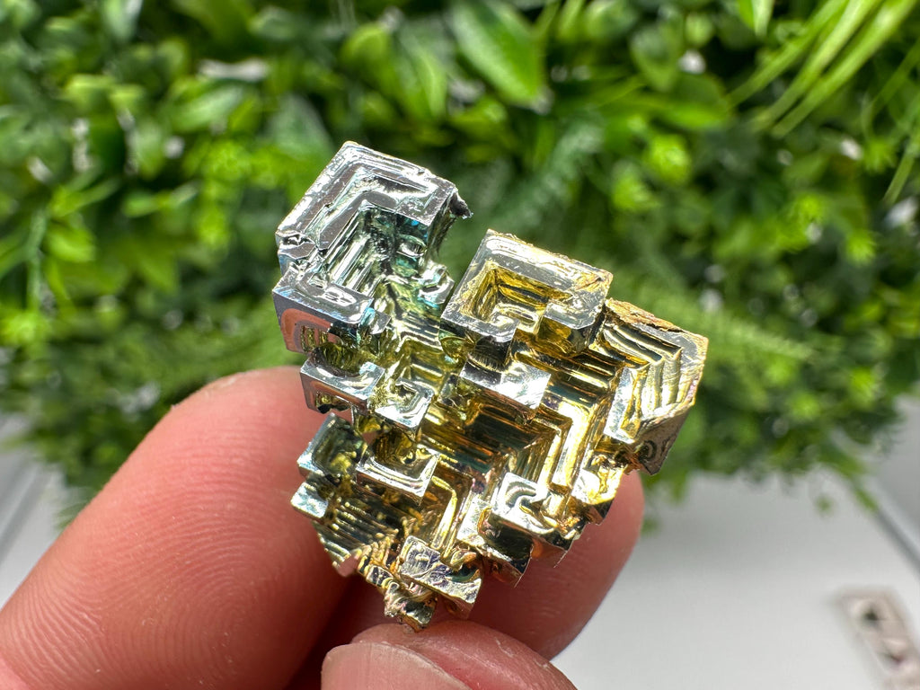 Rainbow Bismuth Crystal: Rare Gemstone Specimen,wholesale Bismuth